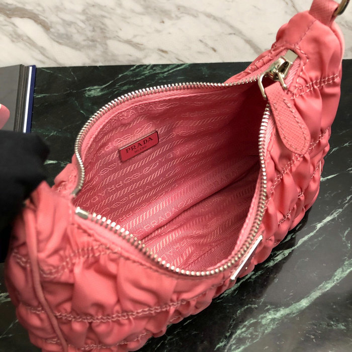 Prada Nylon Hobo bag Pink 1NE204