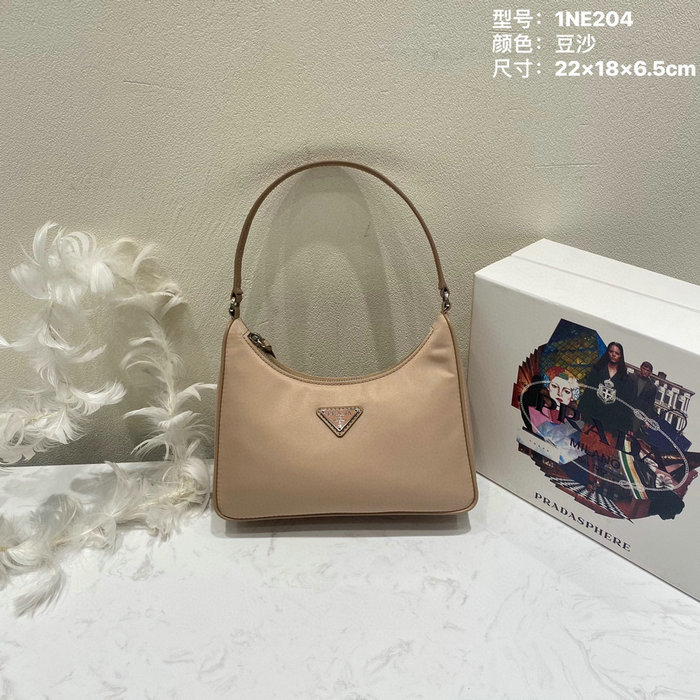 Prada Re-Edition 2005 Re-Nylon mini bag Beige 1NE204