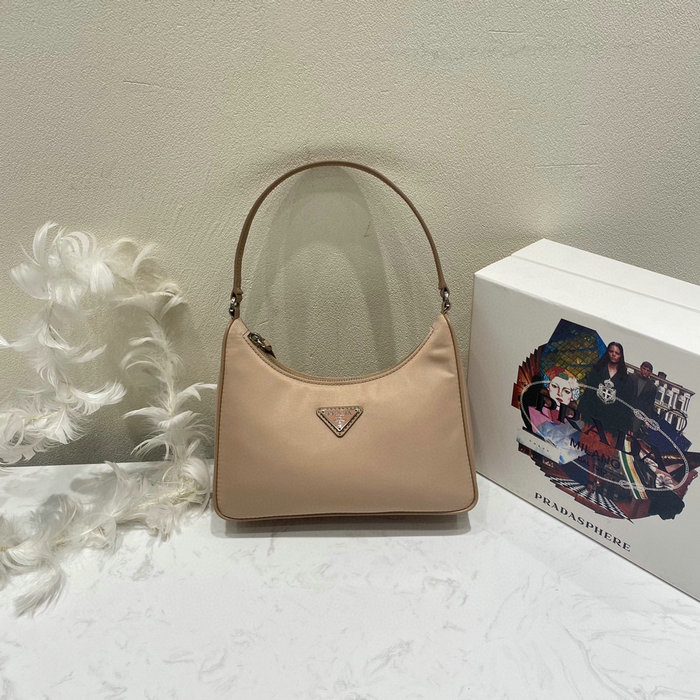 Prada Re-Edition 2005 Re-Nylon mini bag Beige 1NE204