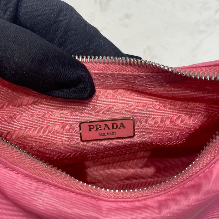 Prada Re-Edition 2005 Re-Nylon mini bag Pink 1NE204