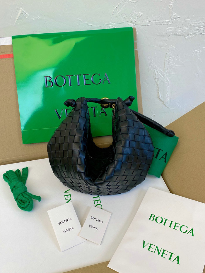 Bottega Veneta Turn Bag Black B701204