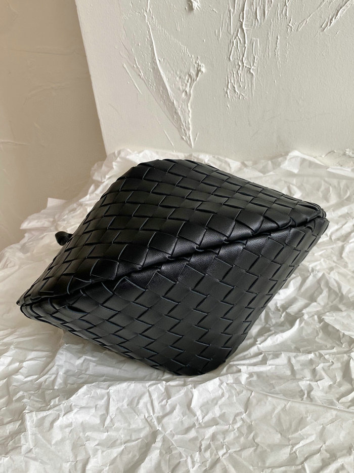 Bottega Veneta Turn Bag Black B701204