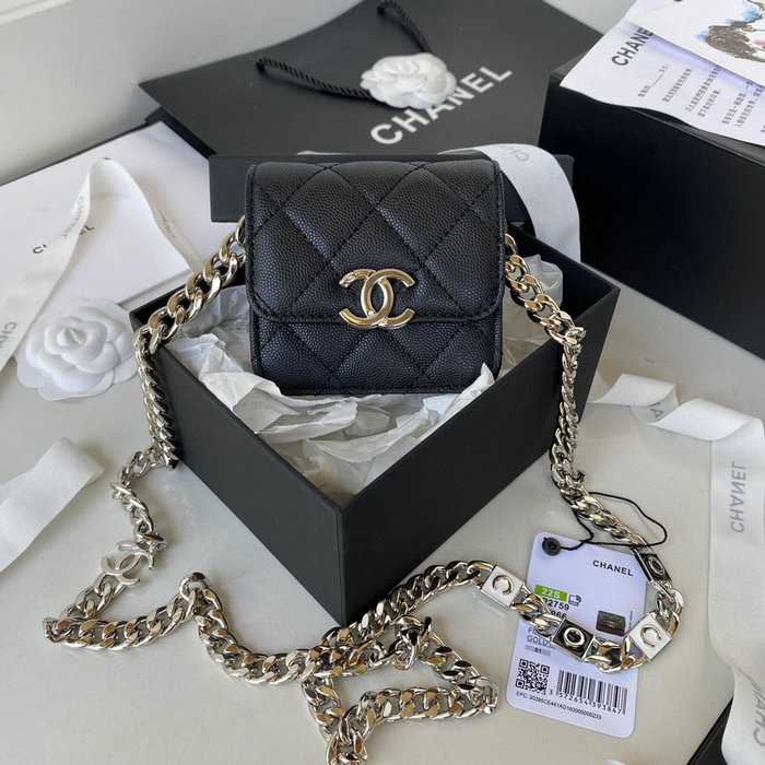 Chanel Clutch with Chain Black AP2759