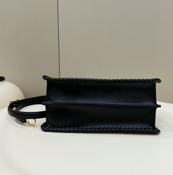 Fendi Calfskin Peekaboo Black F80051