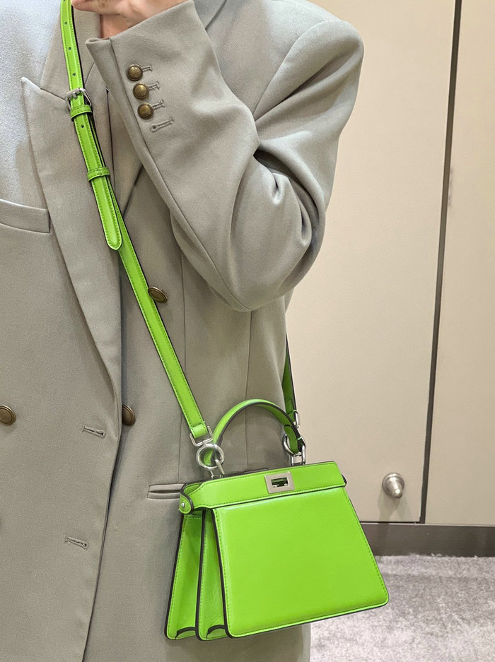 Fendi Peekaboo ISeeU Petite Green F80062