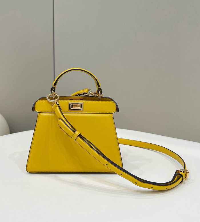 Fendi Peekaboo ISeeU Petite Yellow F80062