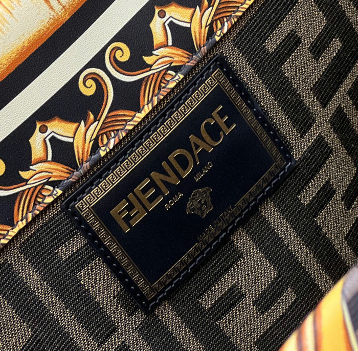 Fendi Sunshine Medium Fendace Printed Shopper F8009202