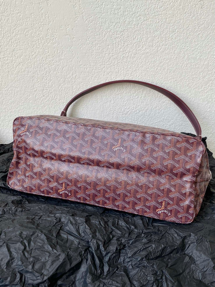 Goyard Boheme Hobo Bag Burgundy G6066