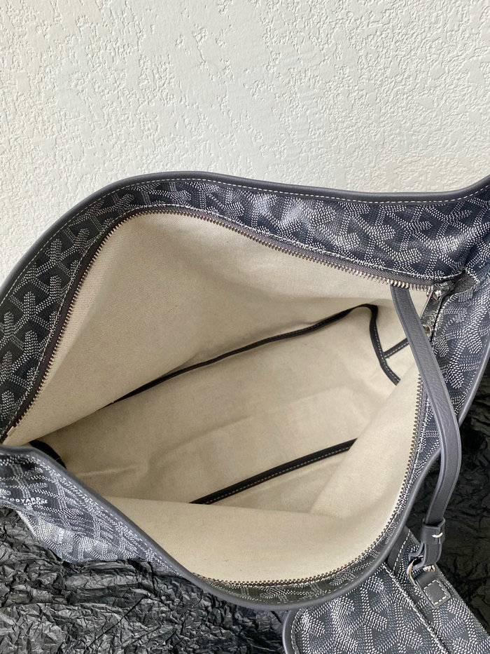 Goyard Boheme Hobo Bag Grey G6066