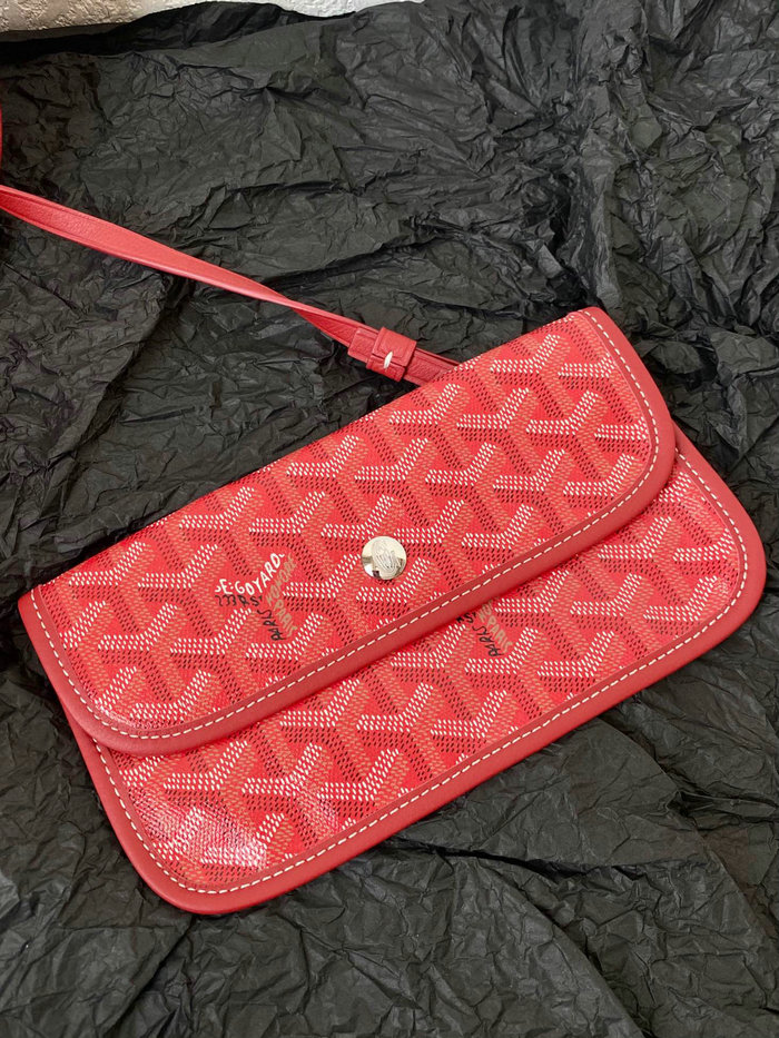 Goyard Boheme Hobo Bag Red G6066