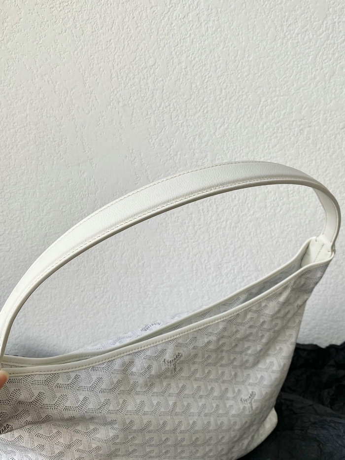 Goyard Boheme Hobo Bag White G6066