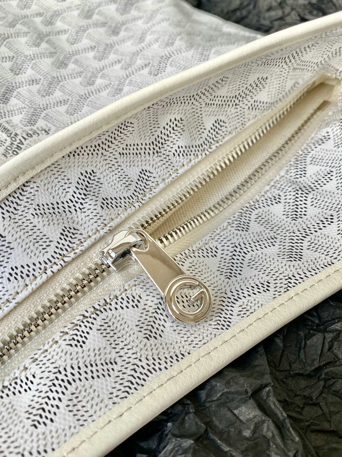 Goyard Boheme Hobo Bag White G6066