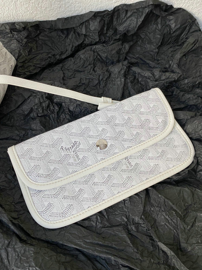 Goyard Boheme Hobo Bag White G6066