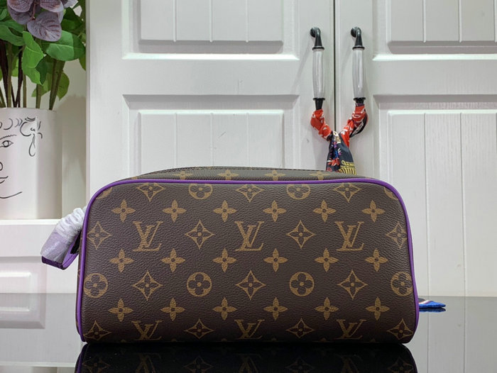 Louis Vuitton DOPP KIT Purple M46253