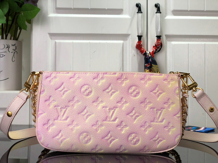 Louis Vuitton Multi Pochette Accessoires Pink M46093