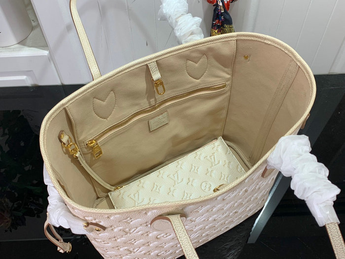 Louis Vuitton NEVERFULL MM Pale Beige M46231