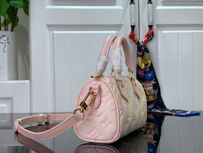 Louis Vuitton Nano Speedy Pink M81508