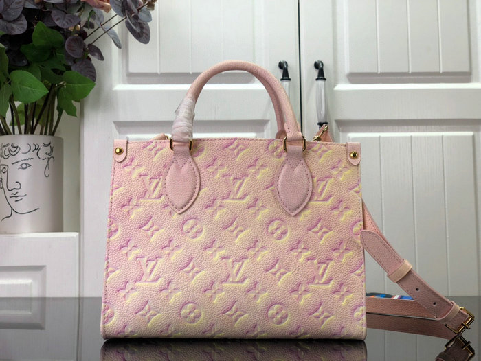 Louis Vuitton Onthego PM Pink M46168