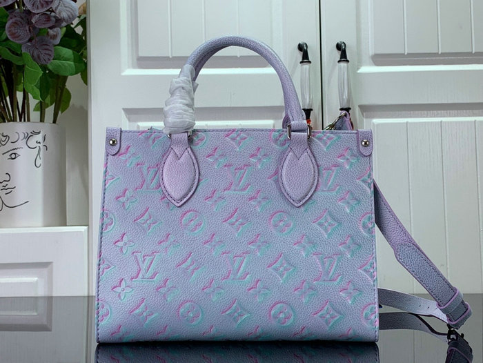 Louis Vuitton Onthego PM Purple M46168