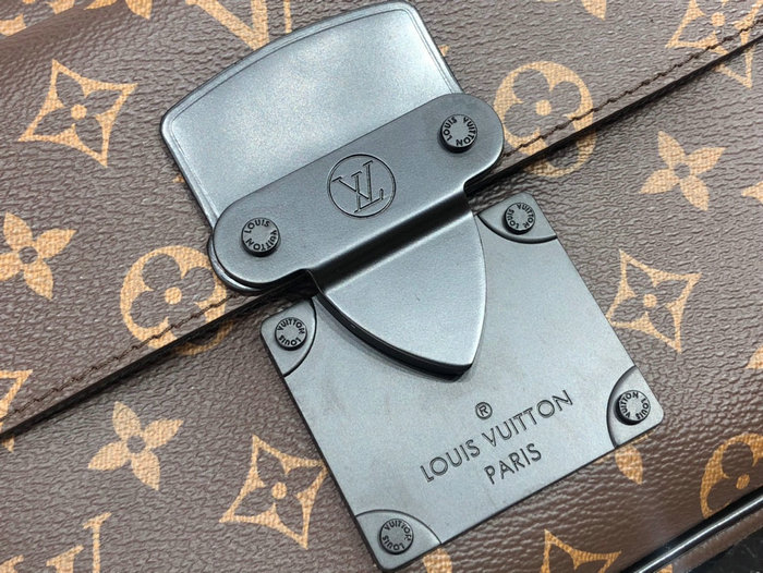 Louis Vuitton S LOCK MESSENGER Black M45806