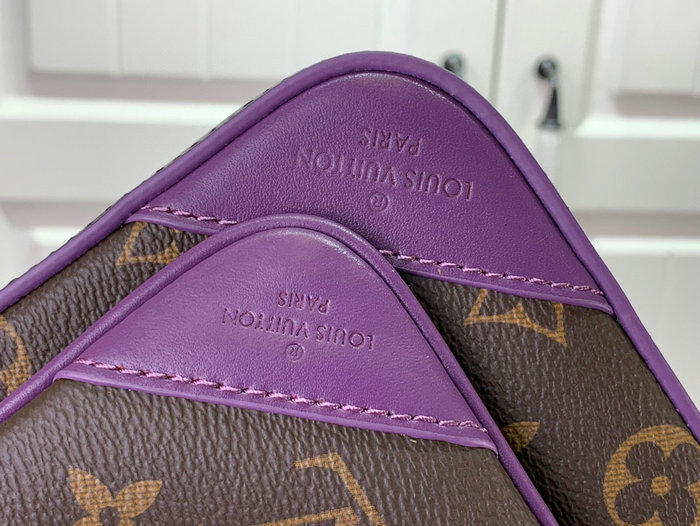 Louis Vuitton TRIO MESSENGER Purple M46266