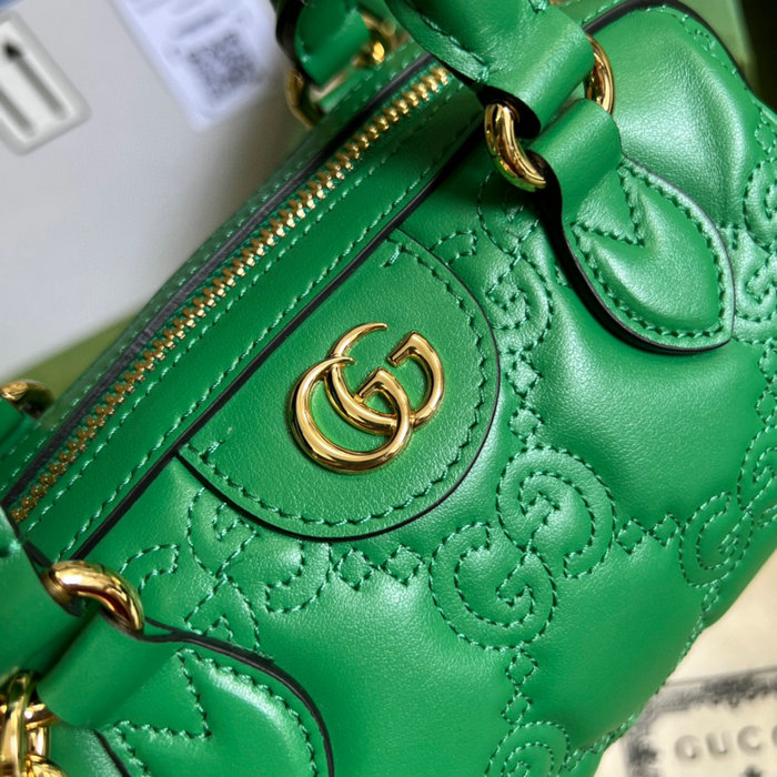 Gucci GG Matelasse leather mini bag Green 702251