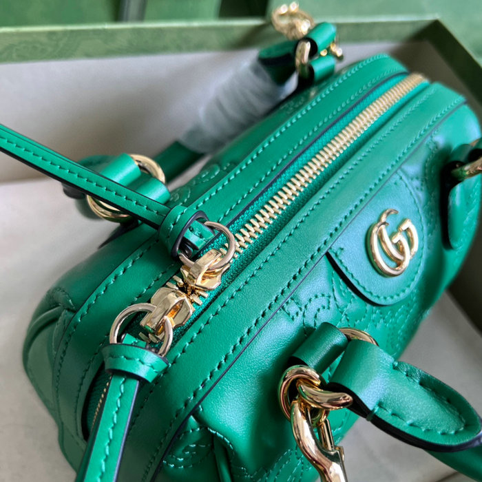 Gucci GG Matelasse leather mini bag Green 702251