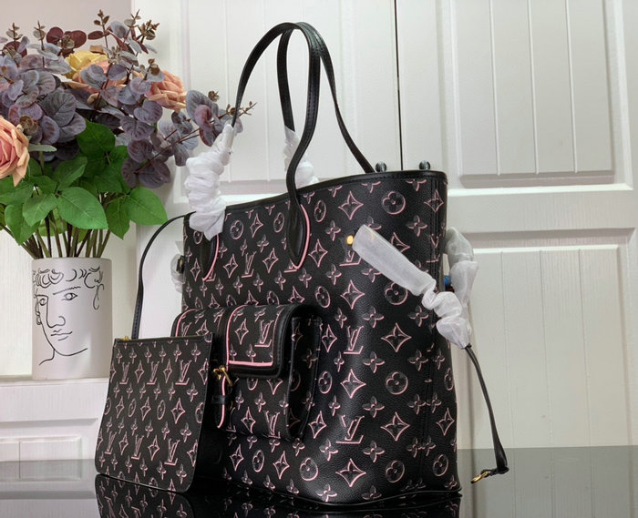 Louis Vuitton NEVERFULL MM Black M20921