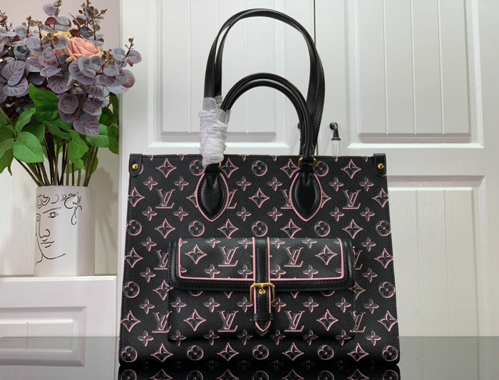 Louis Vuitton ONTHEGO MM Black M46154