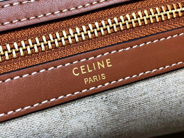 Celine Horizontal Cabas Plein Soleil Bag Red C190062