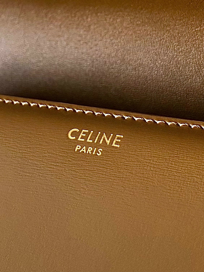 Celine Small Triomphe Bag Brown CS35023