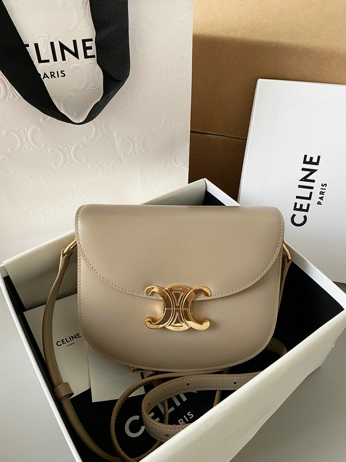 Celine Teen Besace Triomphe Beige C35022