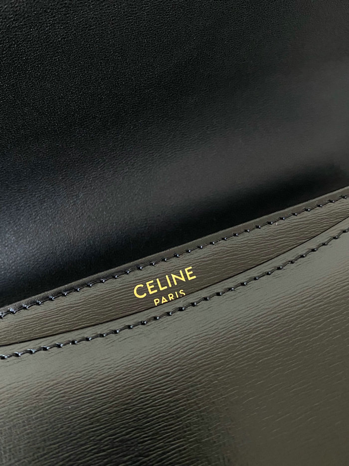 Celine Teen Besace Triomphe Black C35022