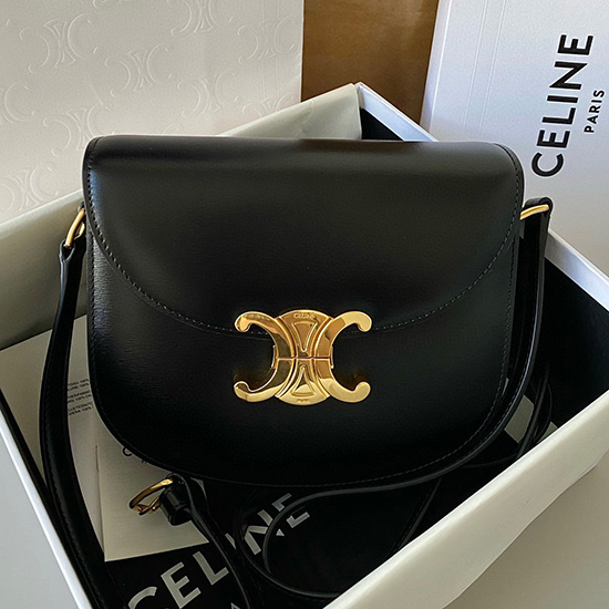 Celine Teen Besace Triomphe Black C35022