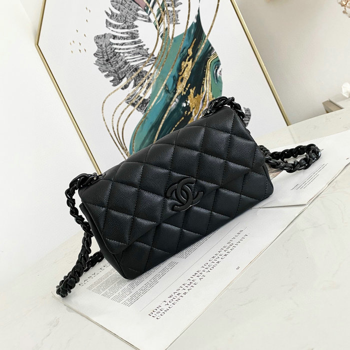 Chanel Small Flap Bag Black AS2302