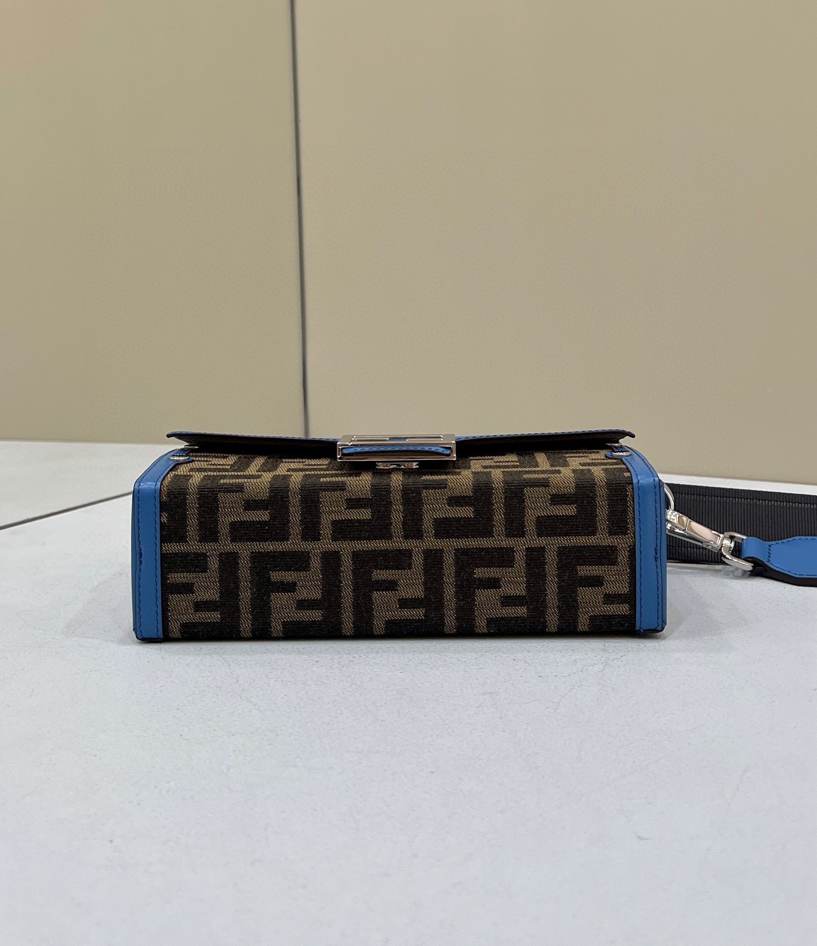 Fendi Baguette Soft Trunk Blue F80102