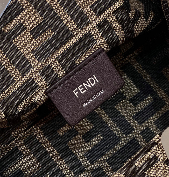 Fendi First small leather bag Purple F80018