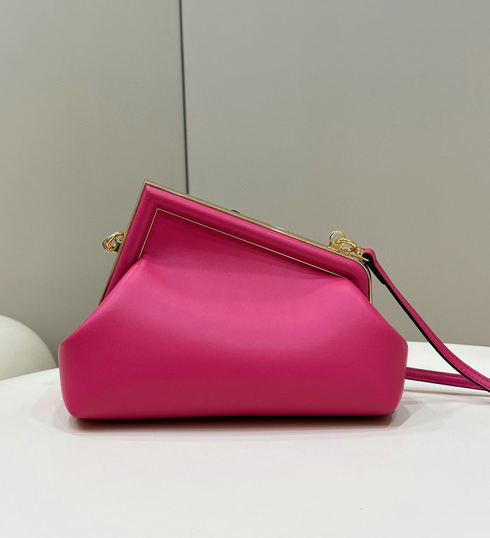 Fendi First small leather bag Rose F80018