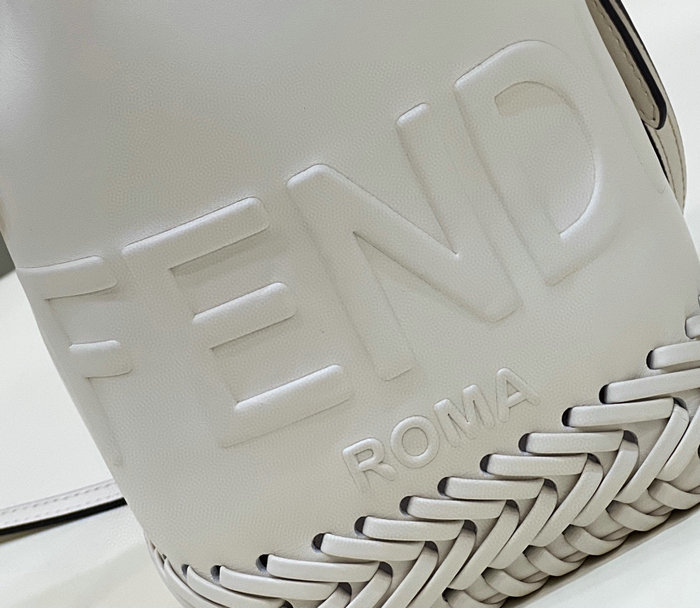 Fendi Mon Tresor leather mini-bag White F8537