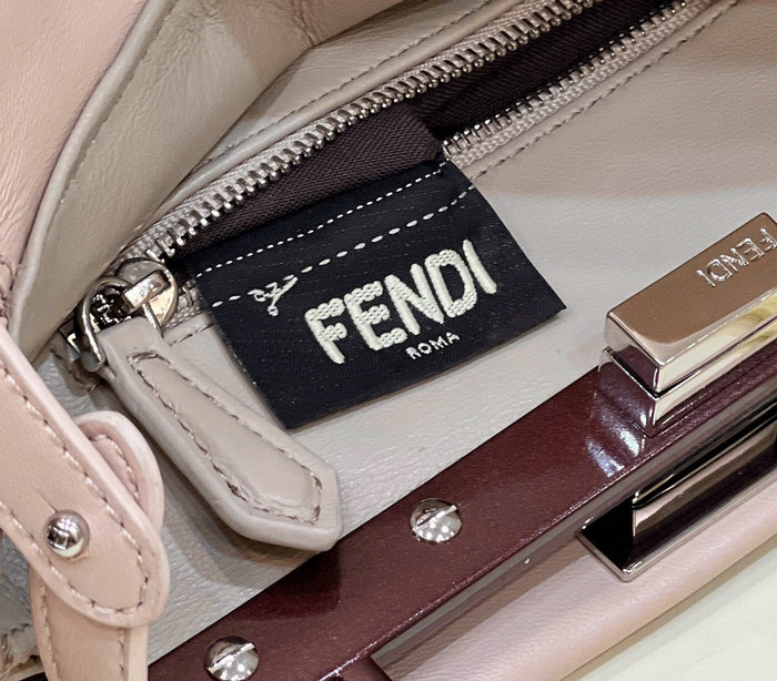 Fendi Nappa Leather Mini Peekaboo Bag F25902