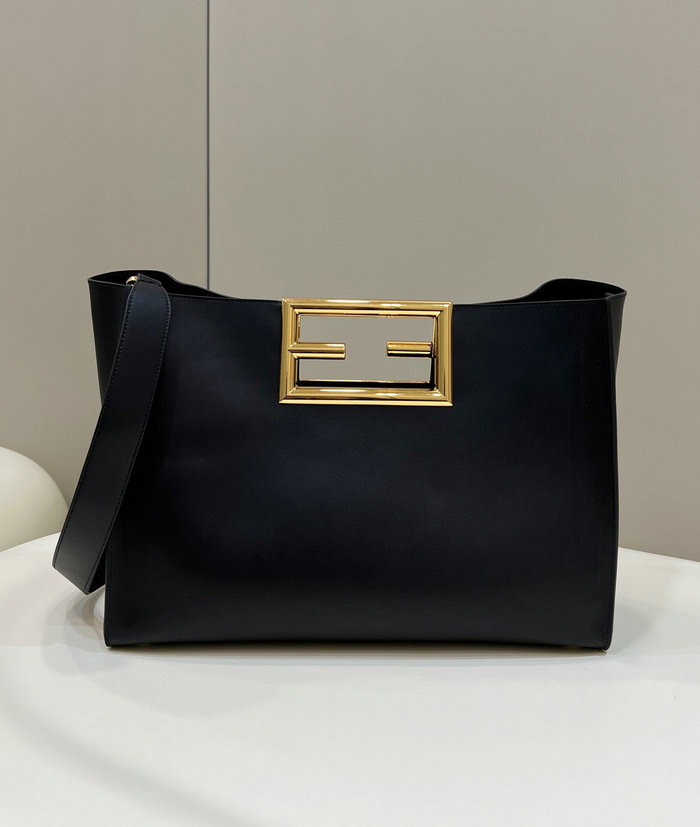 Fendi Way Tote Bag Black F8506