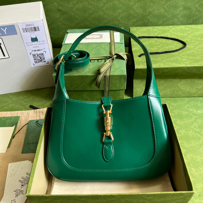 Gucci Jackie 1961 Small Hobo Bag Green 636709