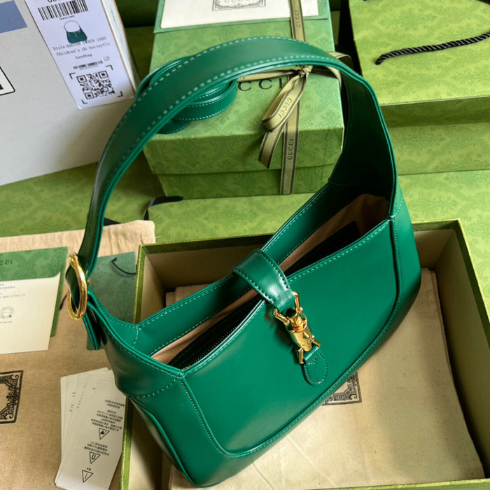 Gucci Jackie 1961 Small Hobo Bag Green 636709