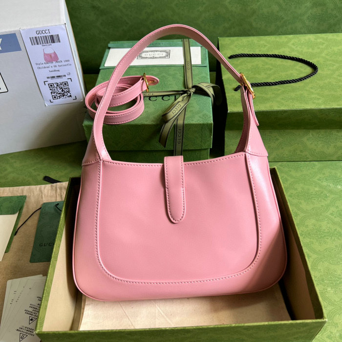 Gucci Jackie 1961 Small Hobo Bag Pink 636709