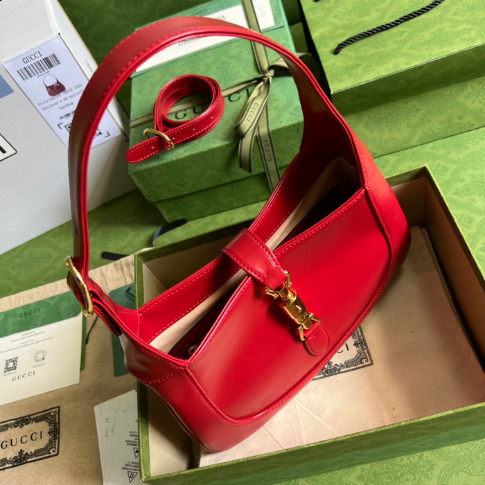 Gucci Jackie 1961 Small Hobo Bag Red 636709