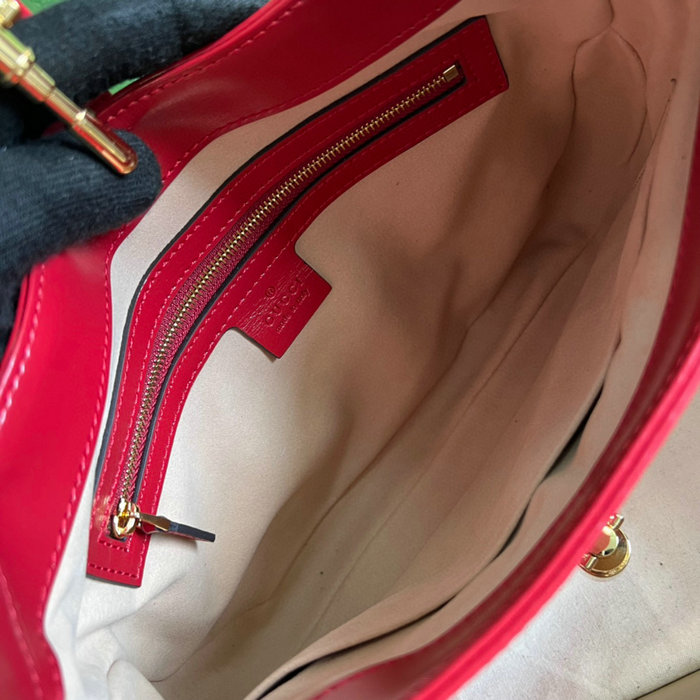 Gucci Jackie 1961 Small Hobo Bag Red 636709