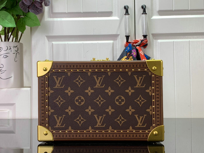 Louis Vuitton COFFRET TRESOR 24 Red M20292