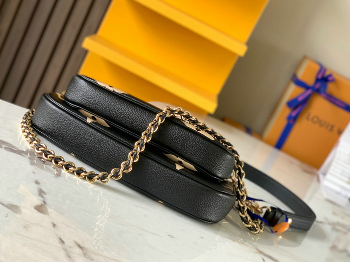 Louis Vuitton Multi Pochette Accessoires Black M45777