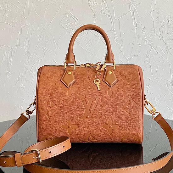 Louis Vuitton Speedy Bandouliere 25 Bag Brown M46136