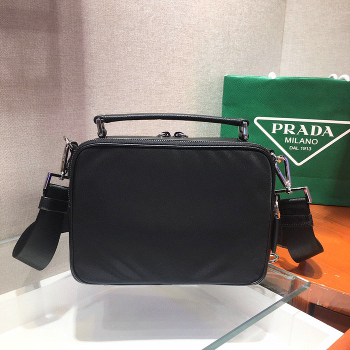 Prada Brique Nylon Bag Black 2VH069